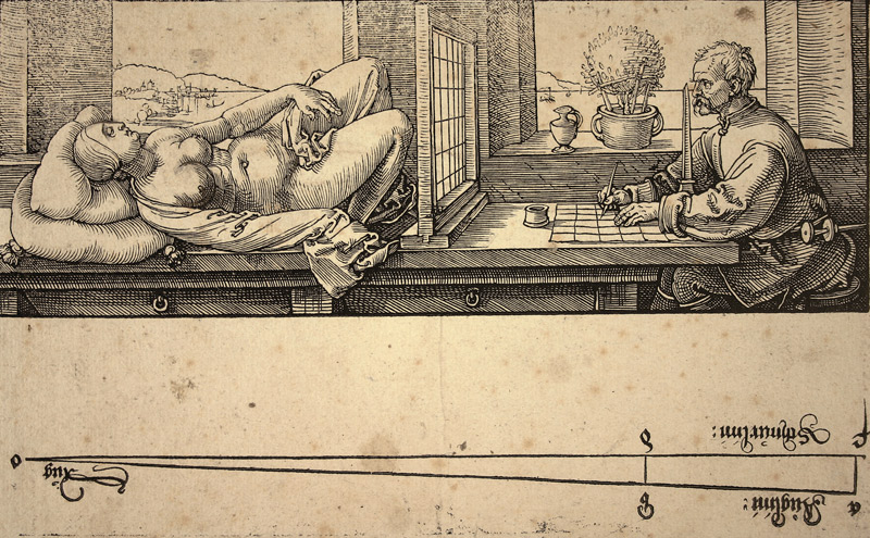 Albrecht Dürer's 'The Painter's Perspective'