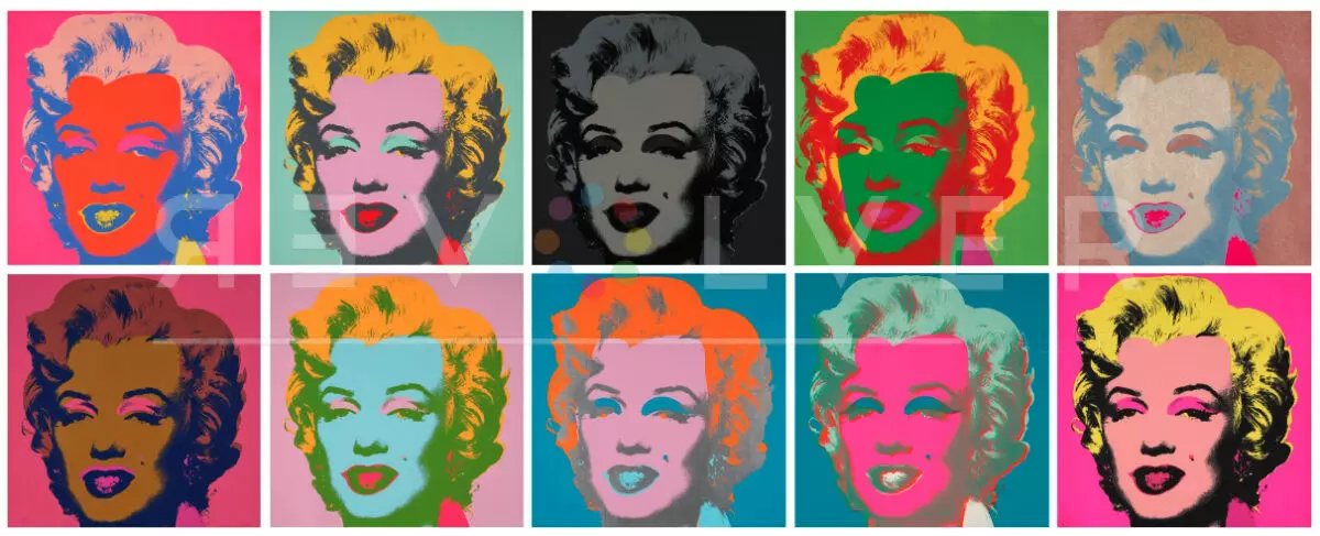 Marilyn Monroe Complete Portfolio (Andy Warhol, 1967)