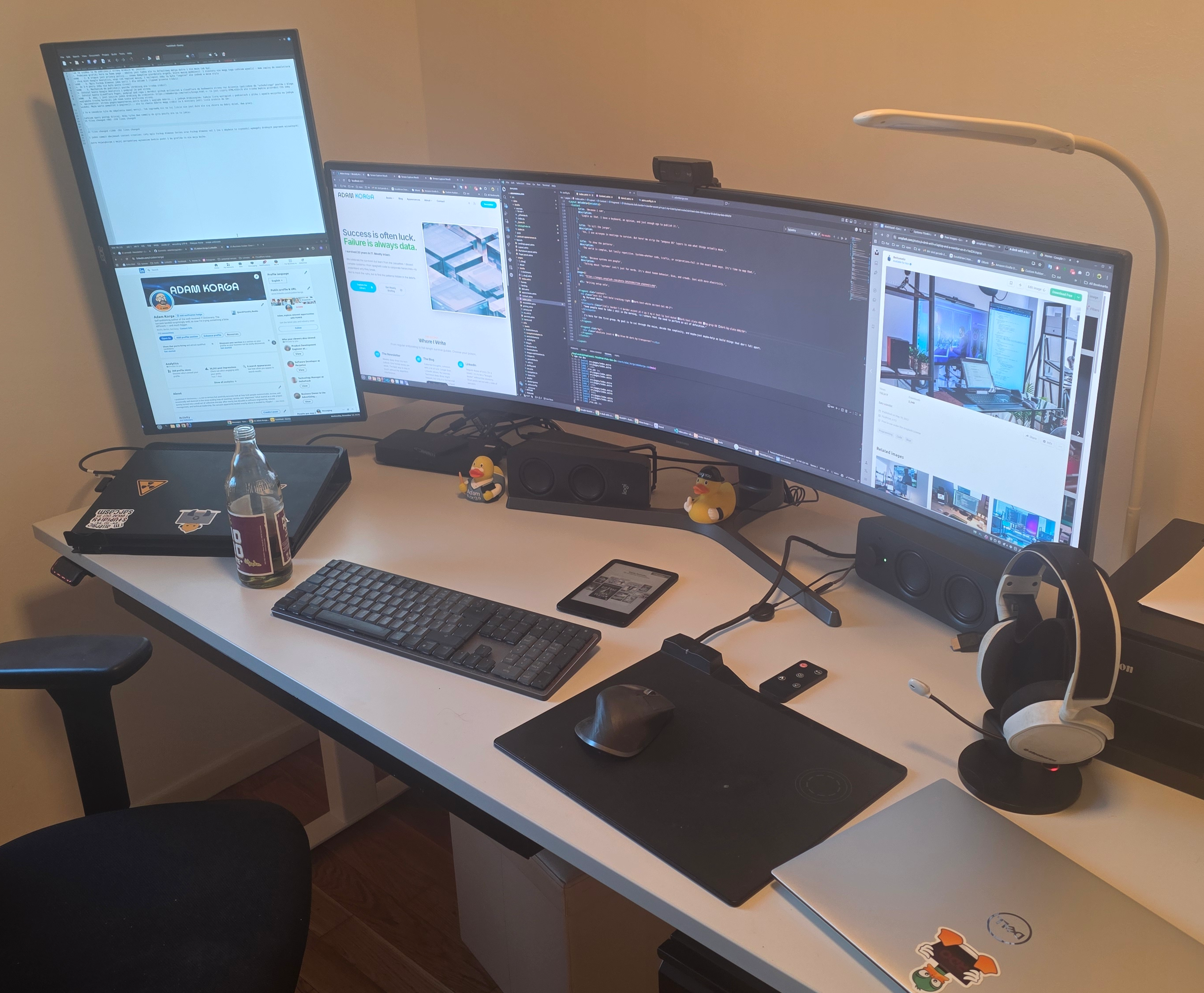Adam's Desk Setup