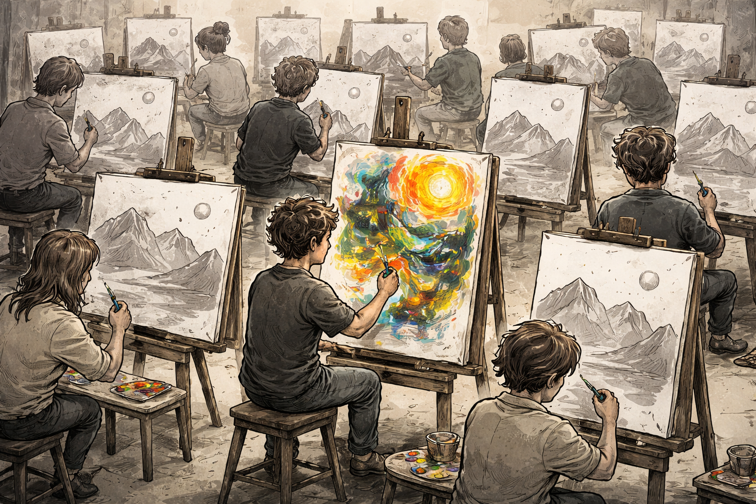 Vision is the Only Scarce Resource: What We Actually Need to Protect