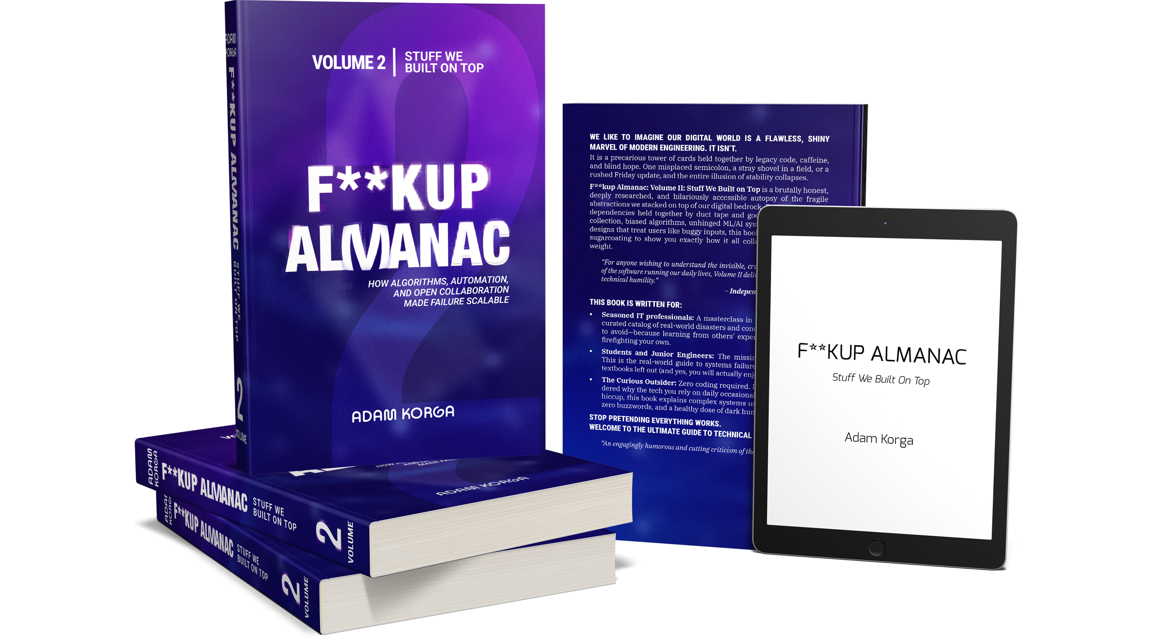 Building on Sand: Why Vol. 2 of the Fuckup Almanac is Built on Rot, Piles, and Pure Exhaustion